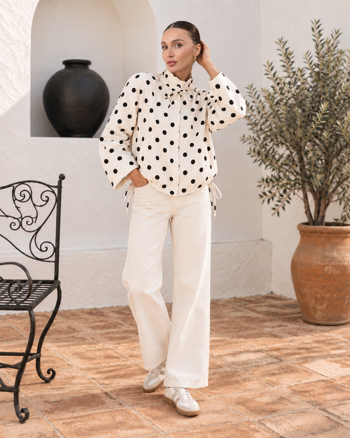 Chaqueta Lazada | Lunares
