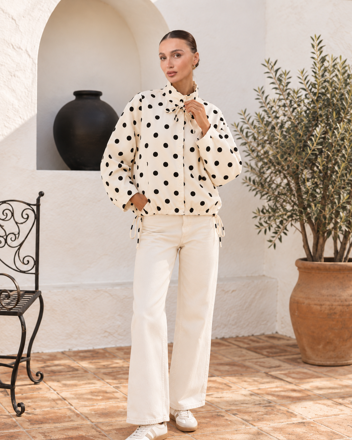 Chaqueta Lazada | Lunares