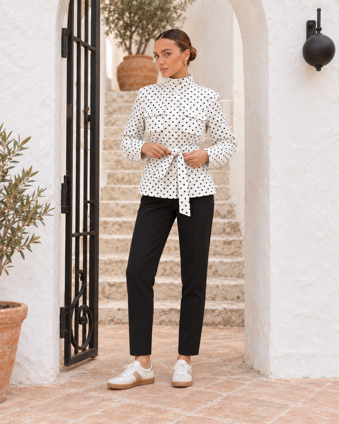 Chaqueta Safari | Lunares