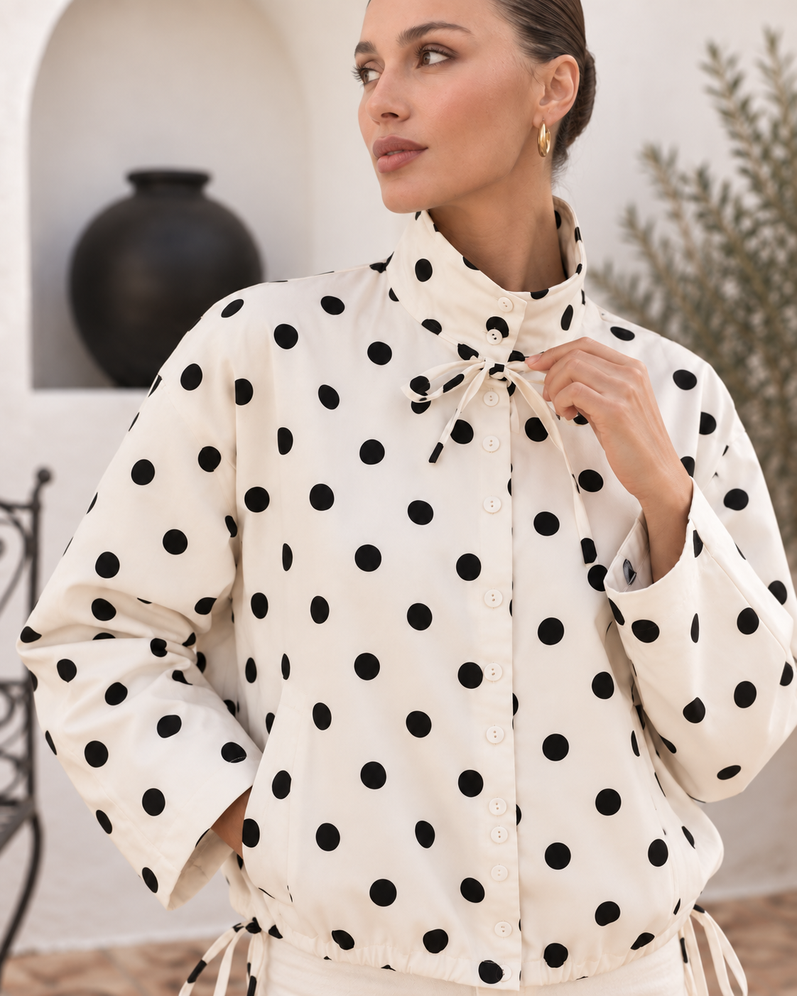 Chaqueta Lazada | Lunares