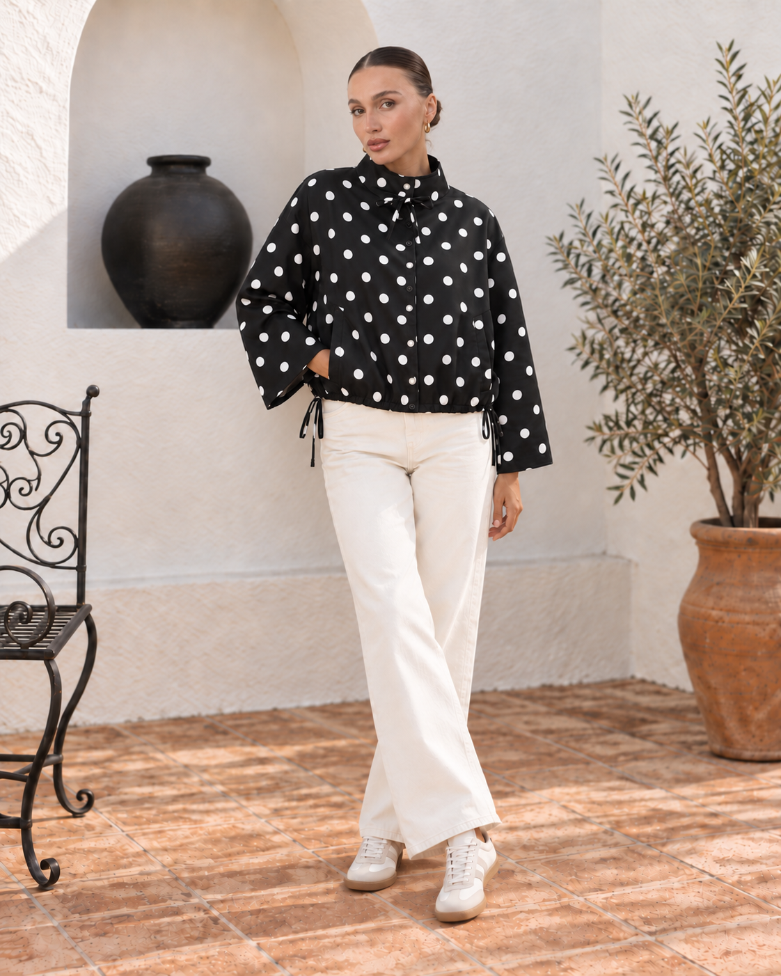 Chaqueta Lazada | Lunares