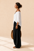 Conjunto Luna | Hombros descubiertos y Pantalón fluido