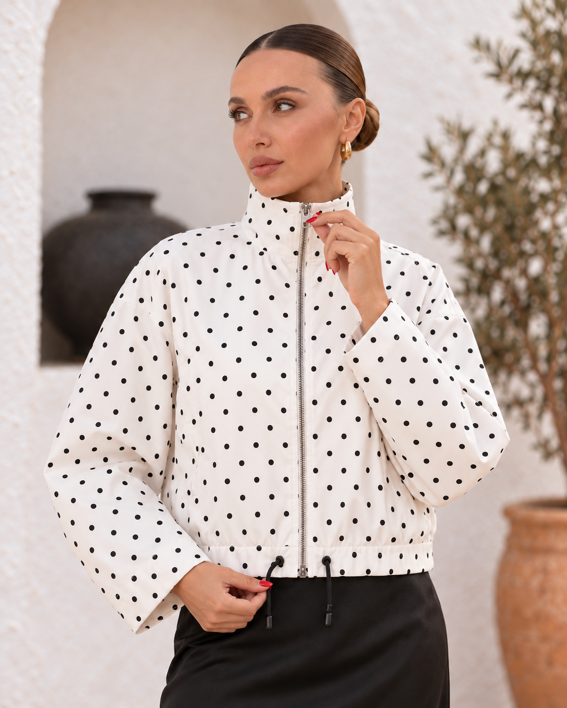 Anorak Jacket | Polka Dot