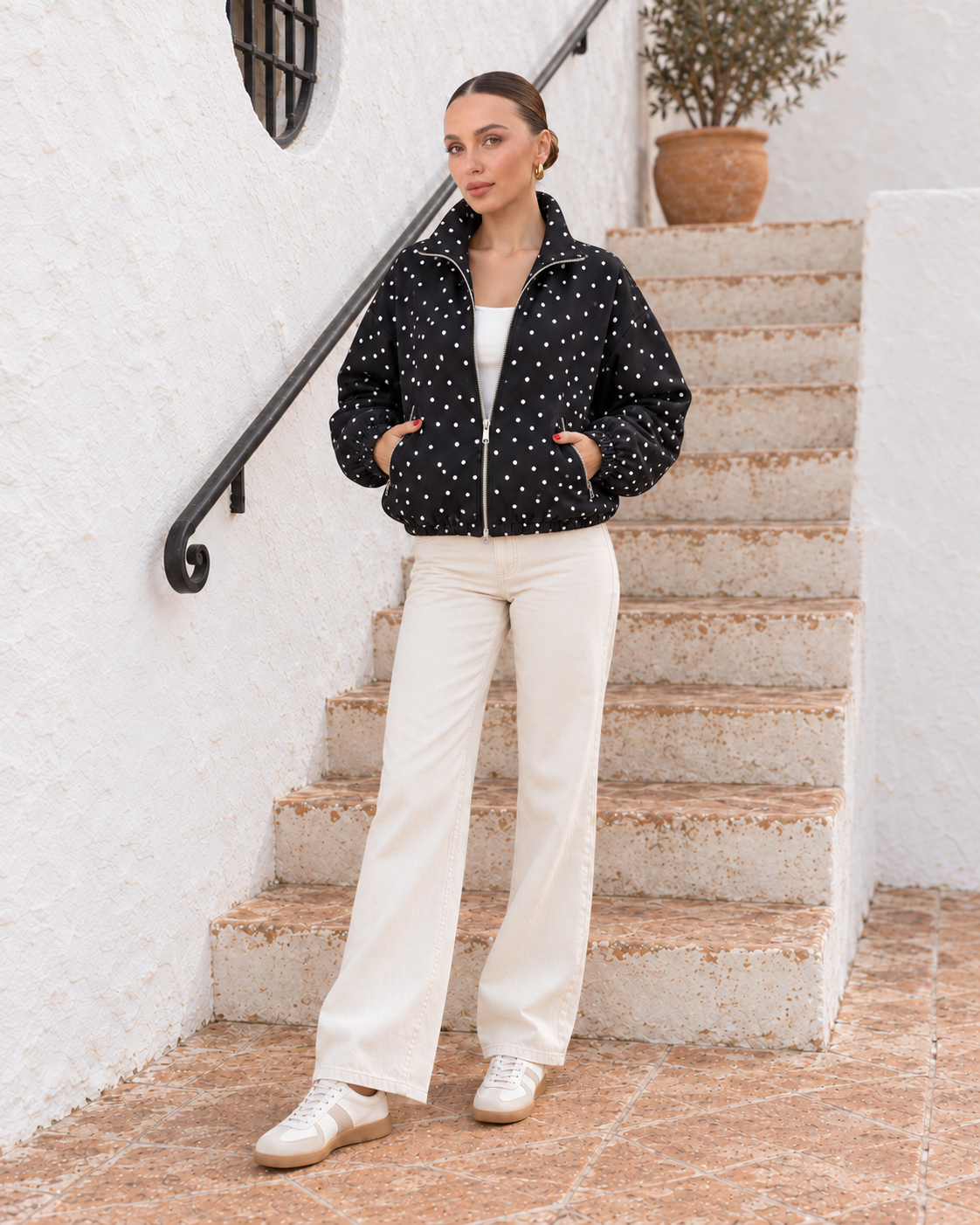 Giacca con Tasche | Pois