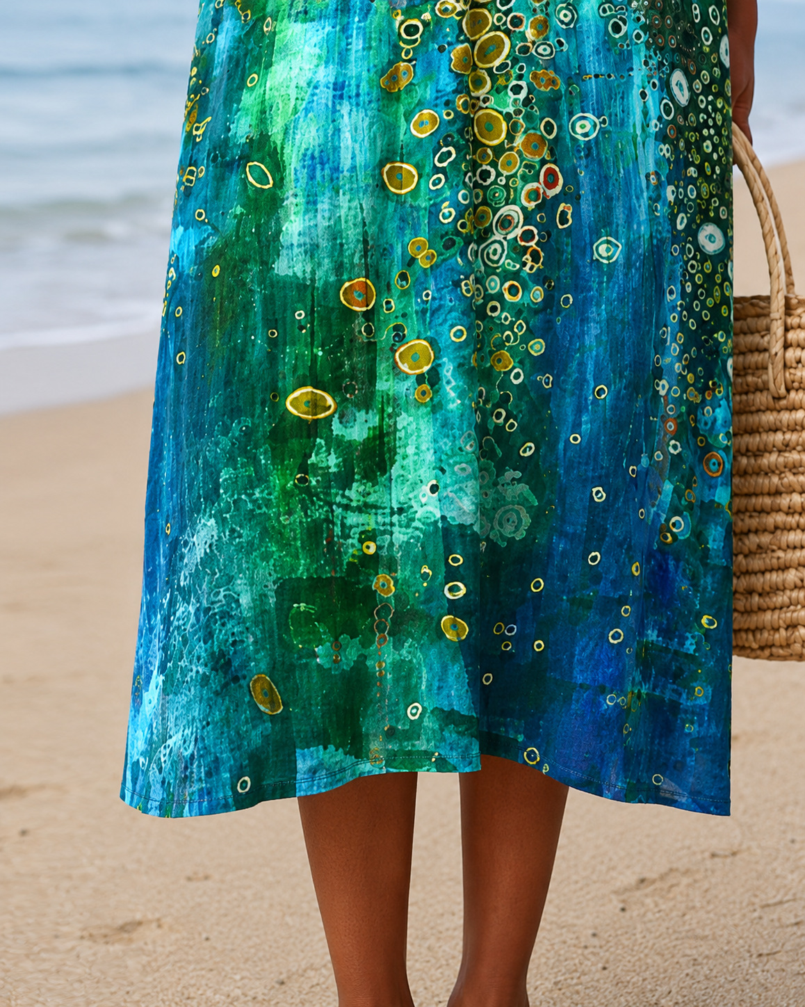 Vestido Zara de Laura Domínguez