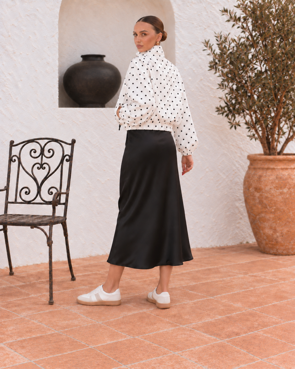 Anorak Jacket | Polka Dot
