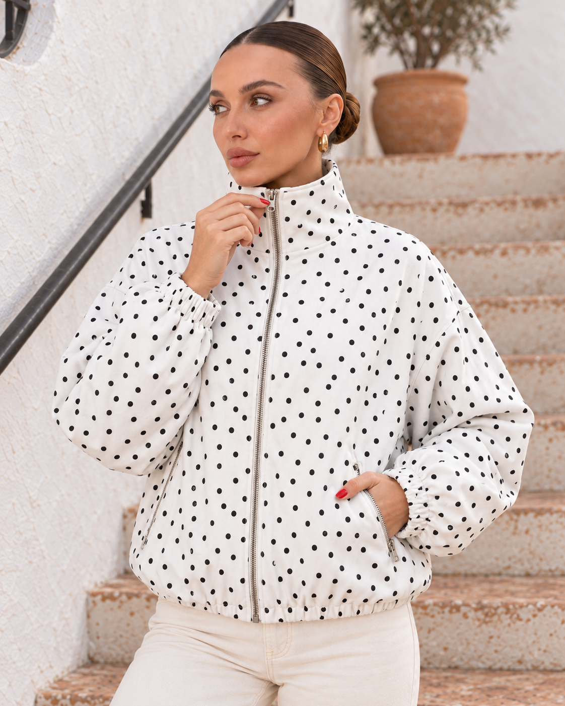 Giacca con Tasche | Pois
