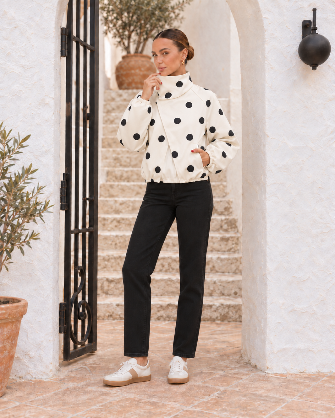 Chaqueta Cruzada | Lunares