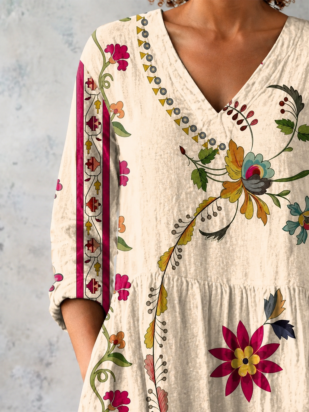 Blusa Clara | Cuello en V