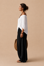 Conjunto Luna | Hombros descubiertos y Pantalón fluido