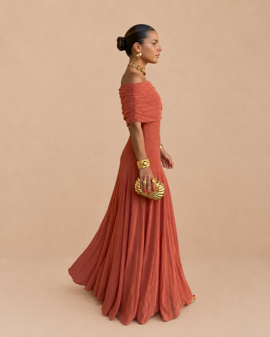 Vestido Toledo | Off Shoulder