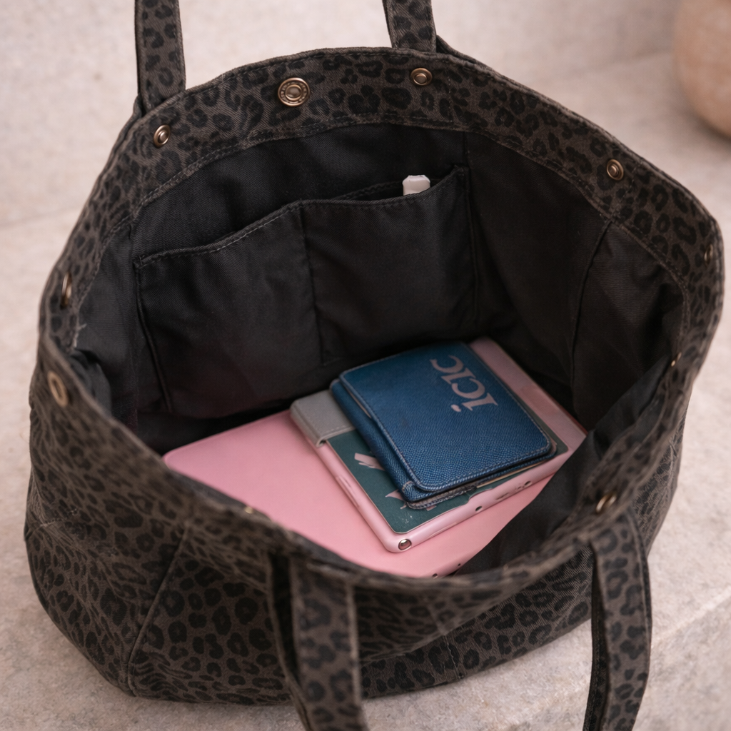 Tote Deiá | Estampado Animal
