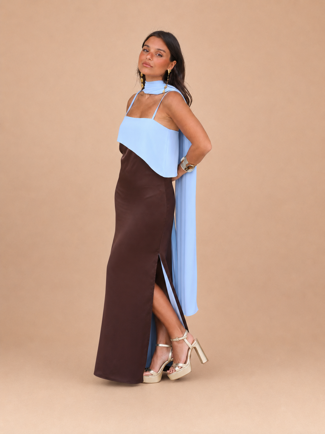 Vestido Joanna | Bicolor