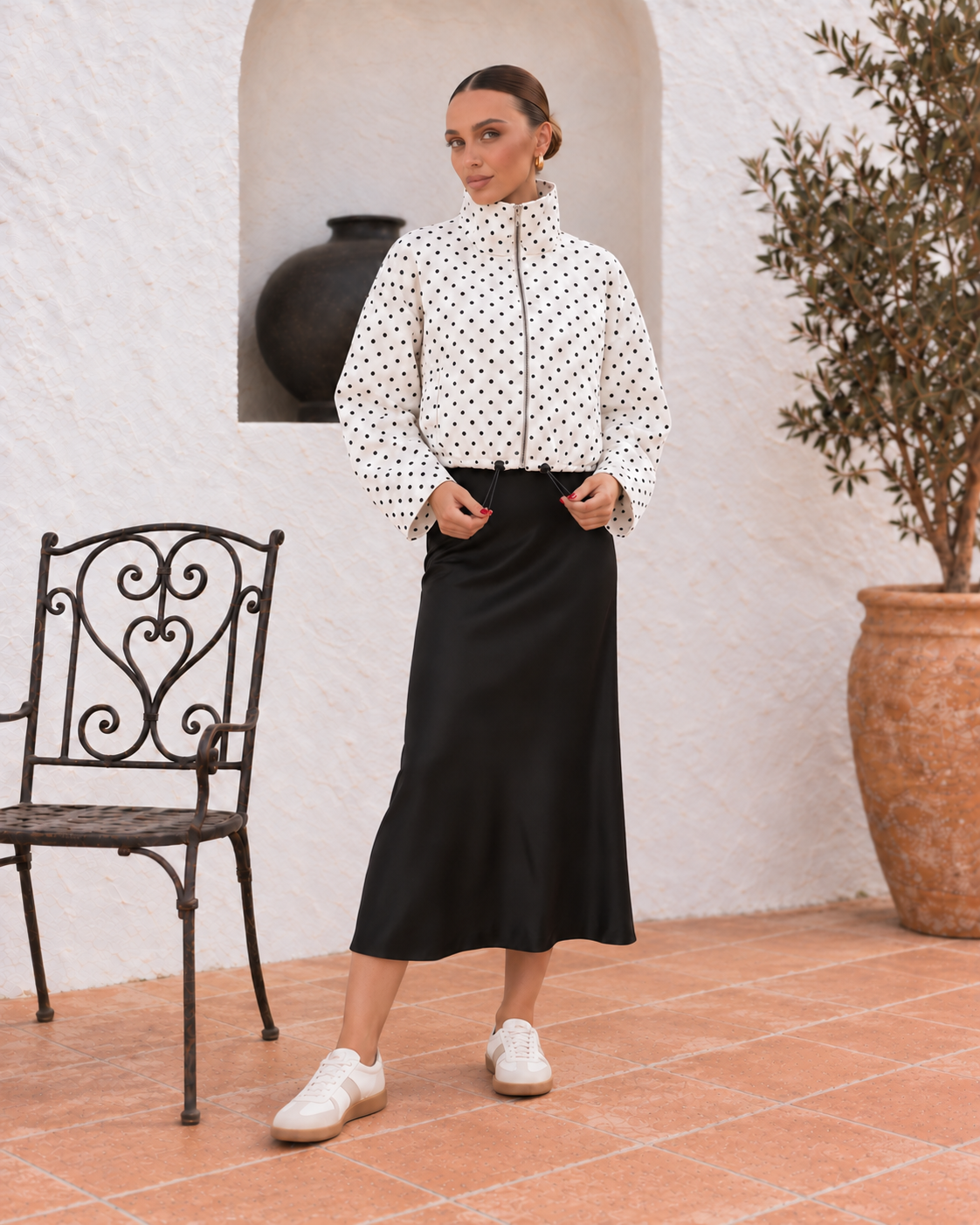 Anorak Jacket | Polka Dot