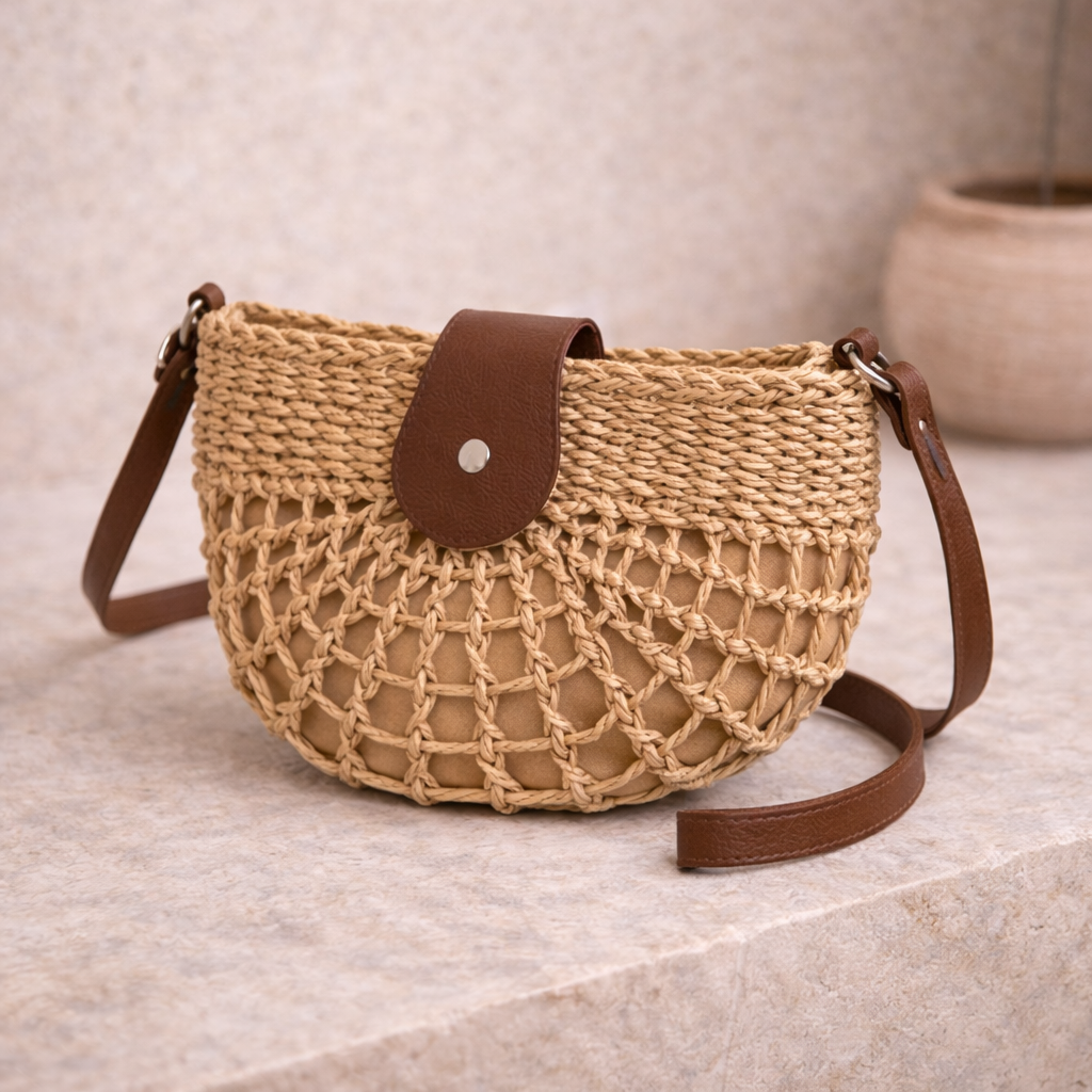 Bolso Soller | Solapa de Cuero