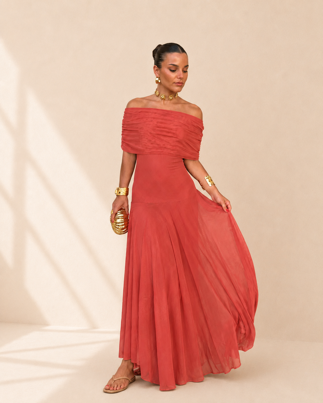 Vestido Toledo | Off Shoulder