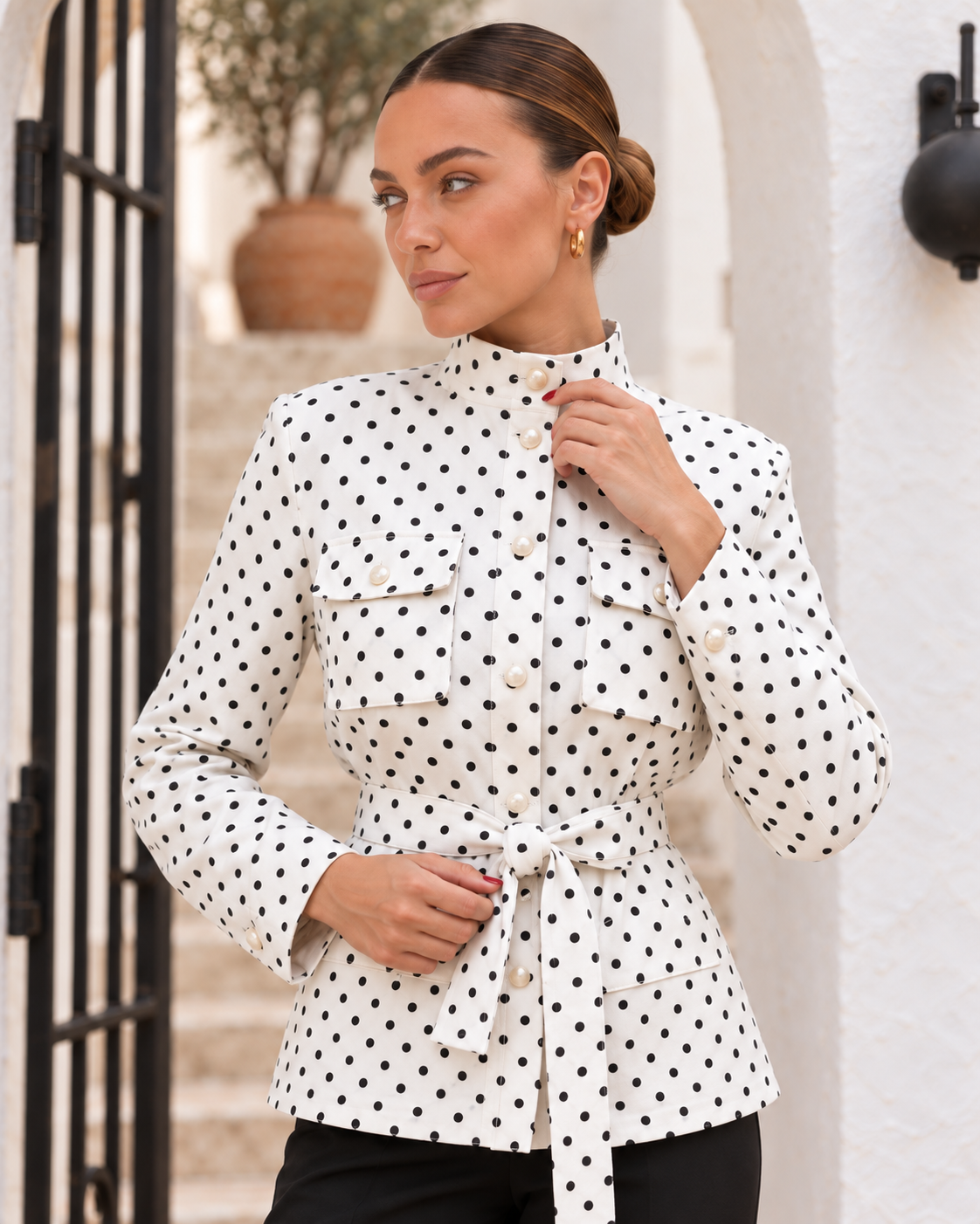 Chaqueta Safari | Lunares