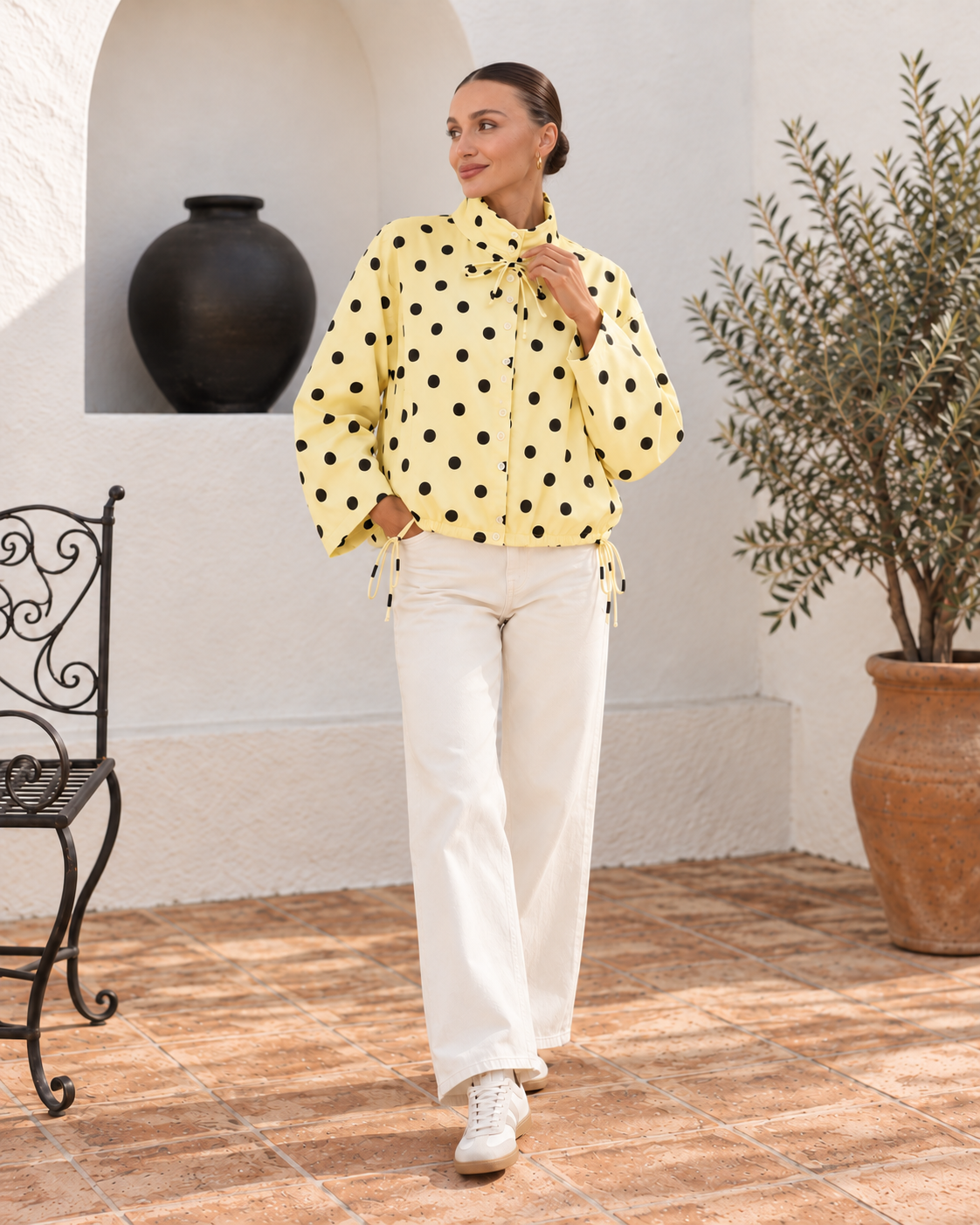 Chaqueta Lazada | Lunares