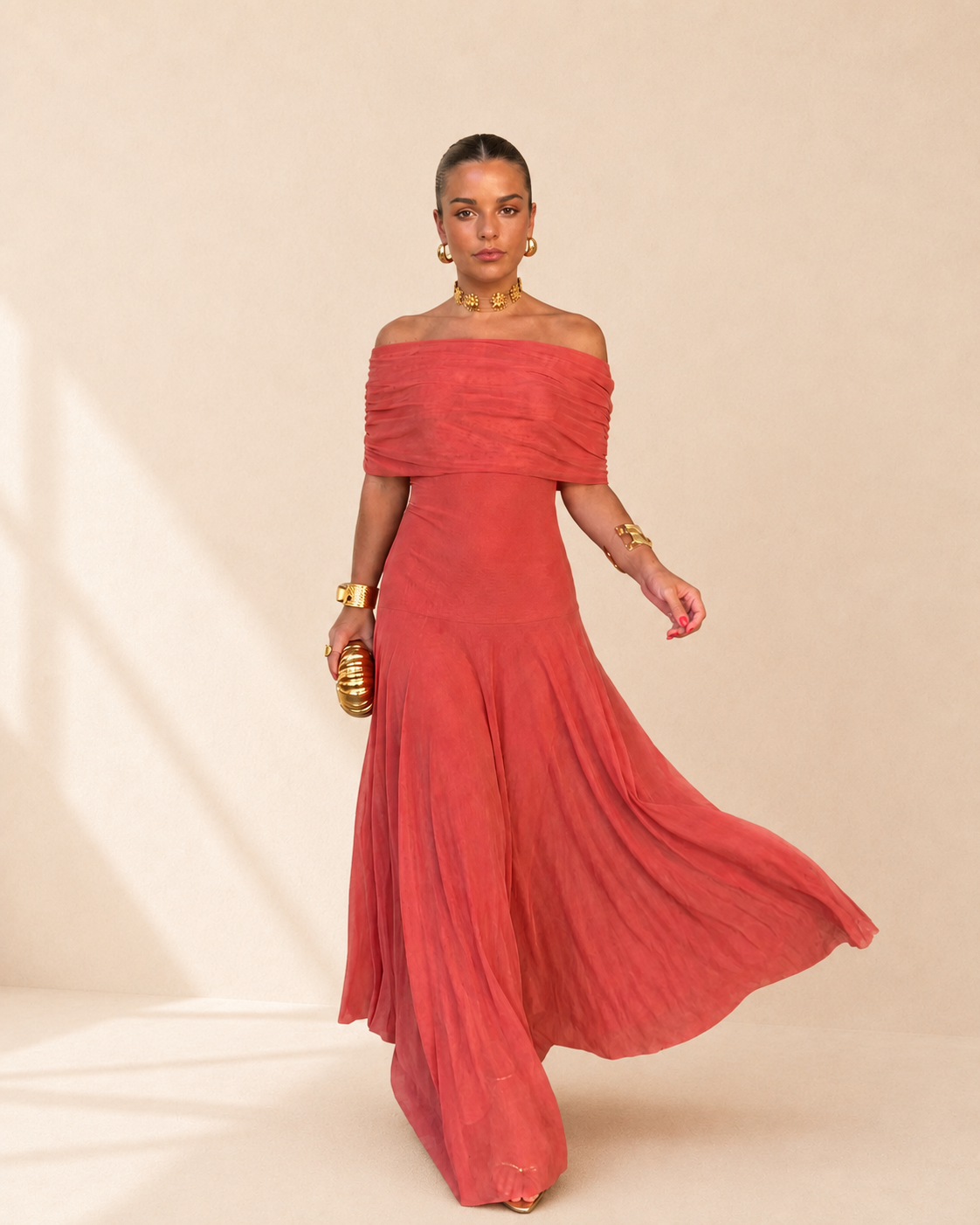 Vestido Toledo | Off Shoulder