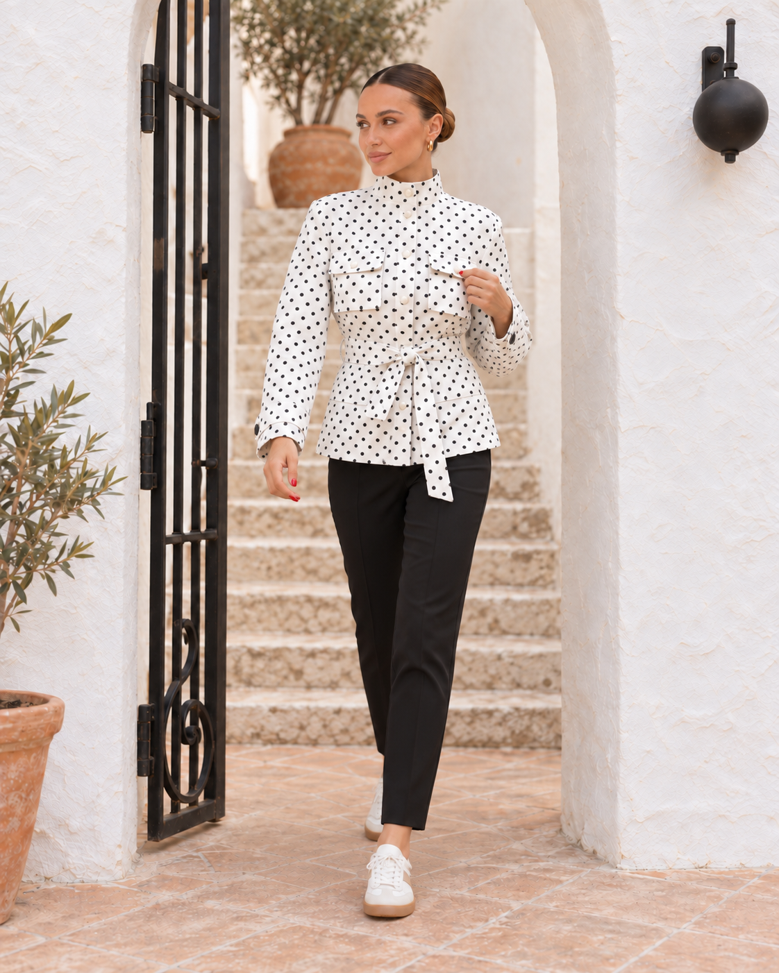 Chaqueta Safari | Lunares