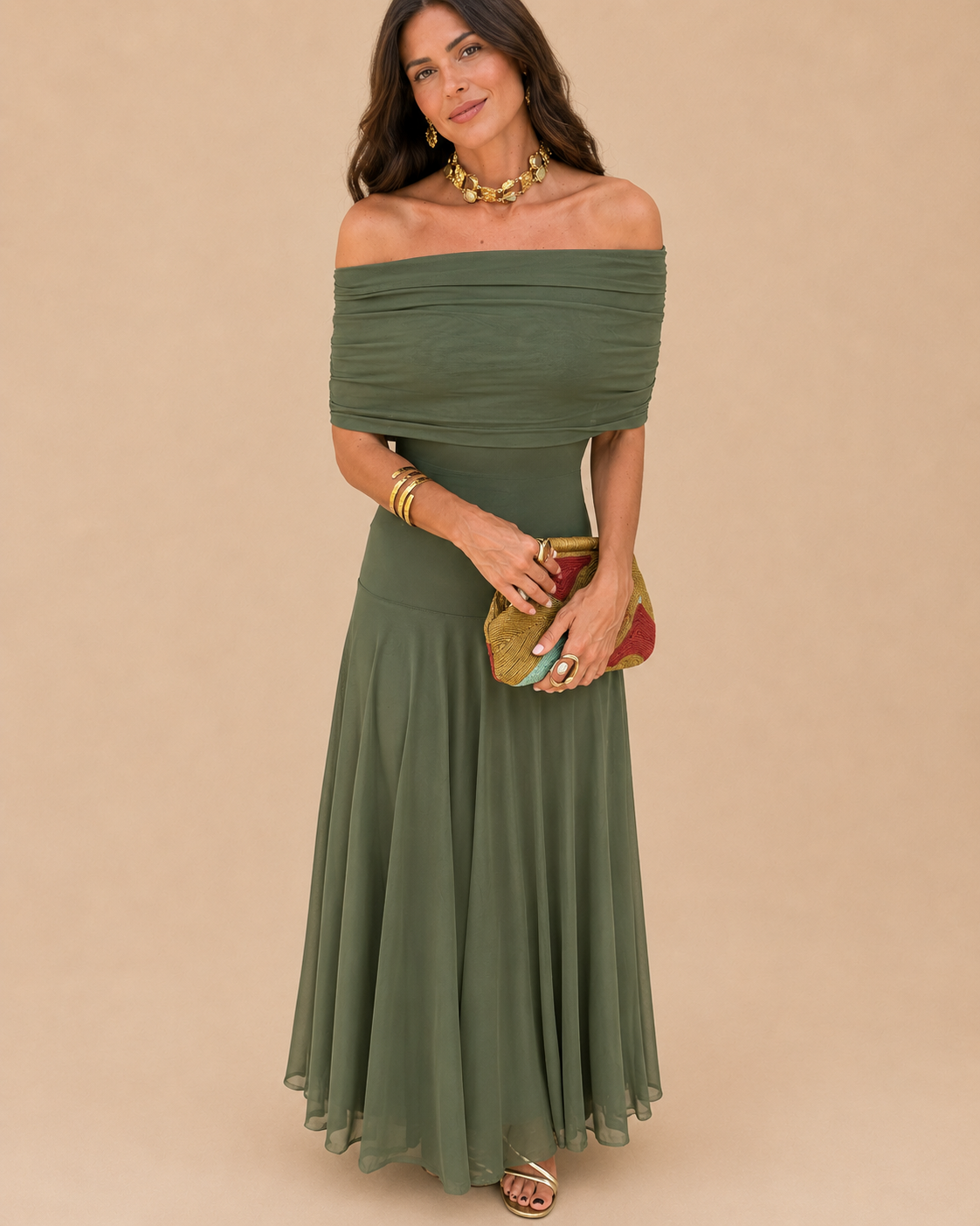 Vestido Toledo | Off Shoulder