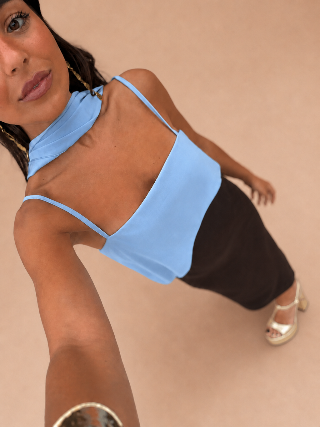 Vestido Joanna | Bicolor