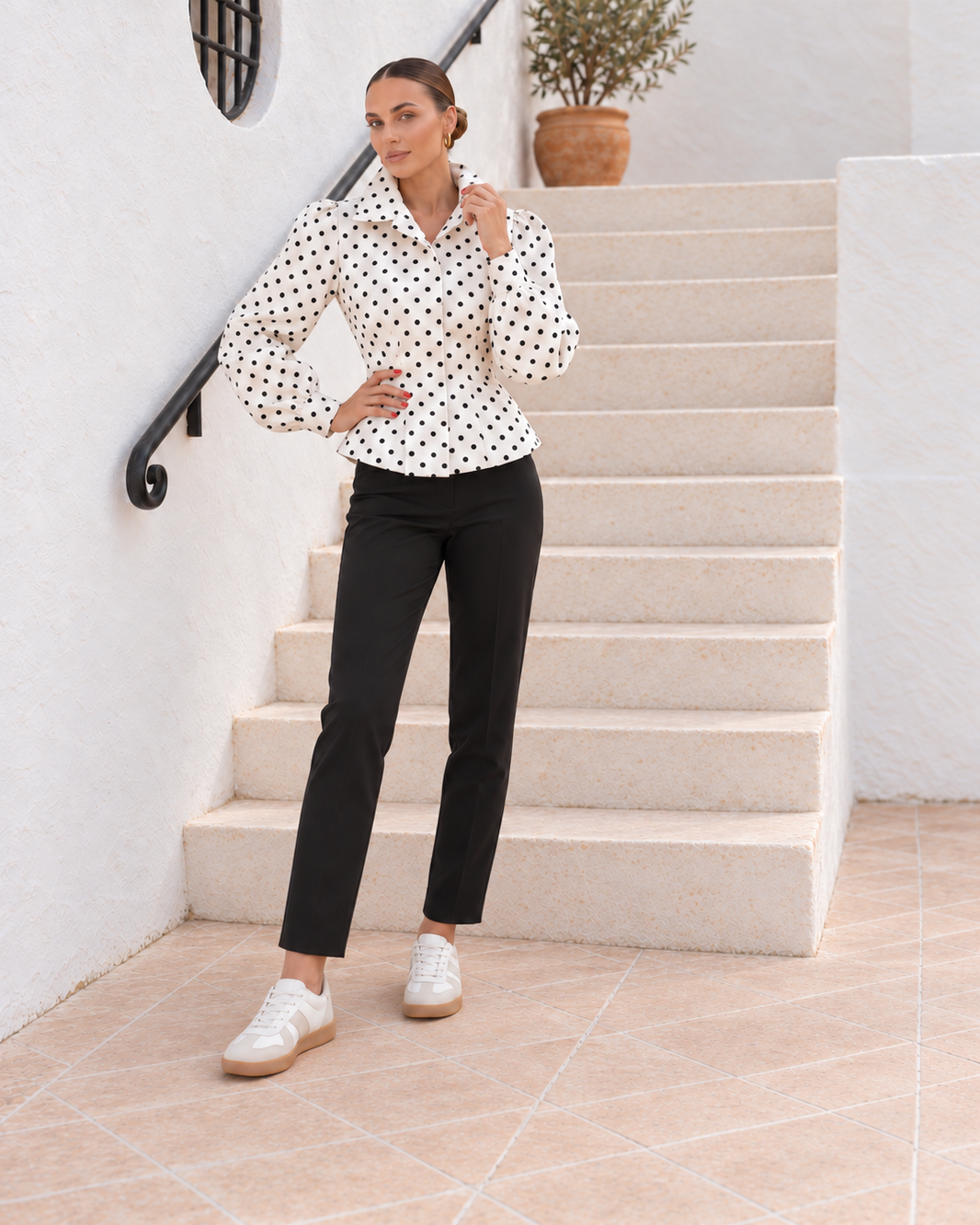 Chaqueta Entallada | Lunares