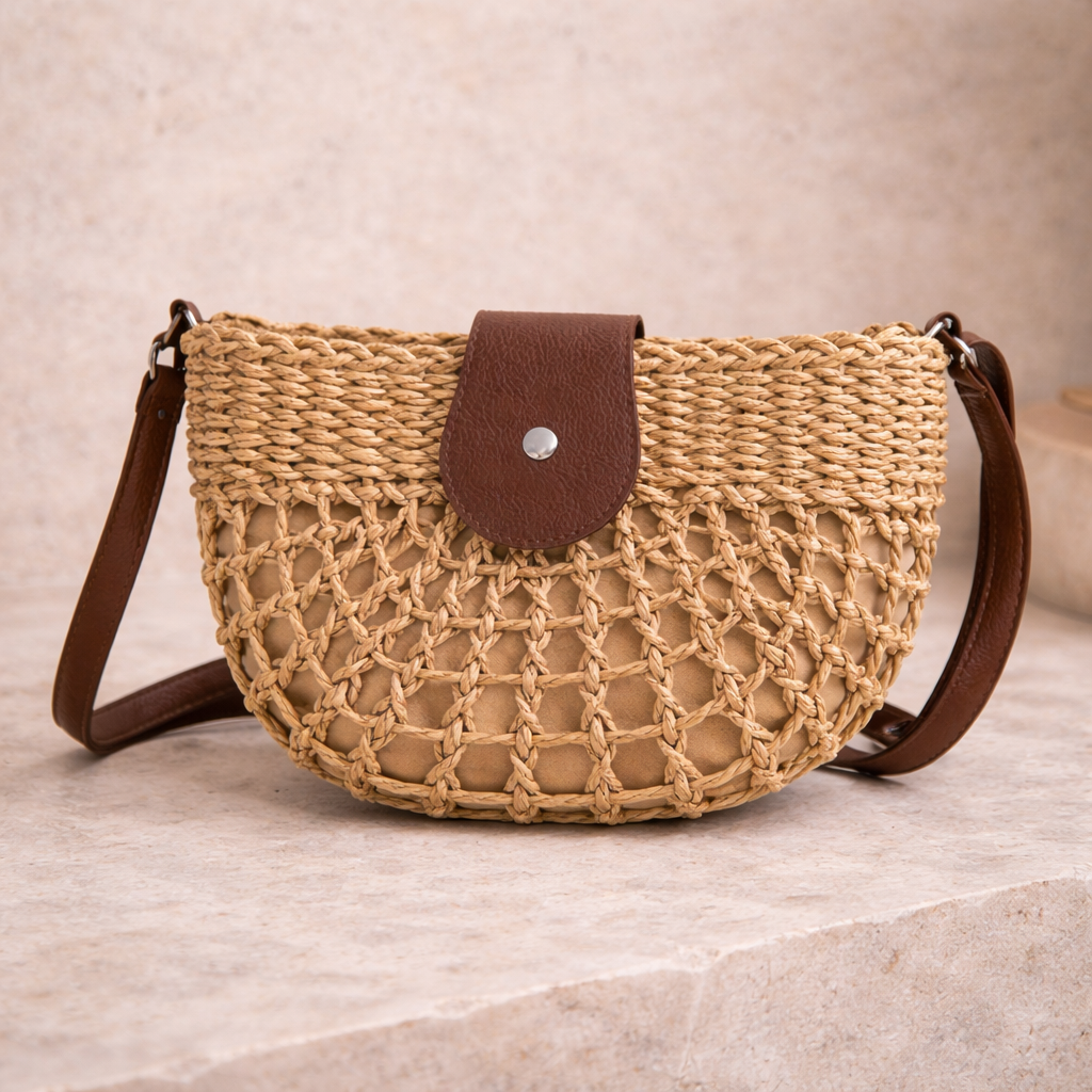 Bolso Soller | Solapa de Cuero