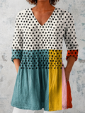 Blusa Valeria | Cuello en V