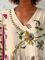 Blusa Clara | Cuello en V